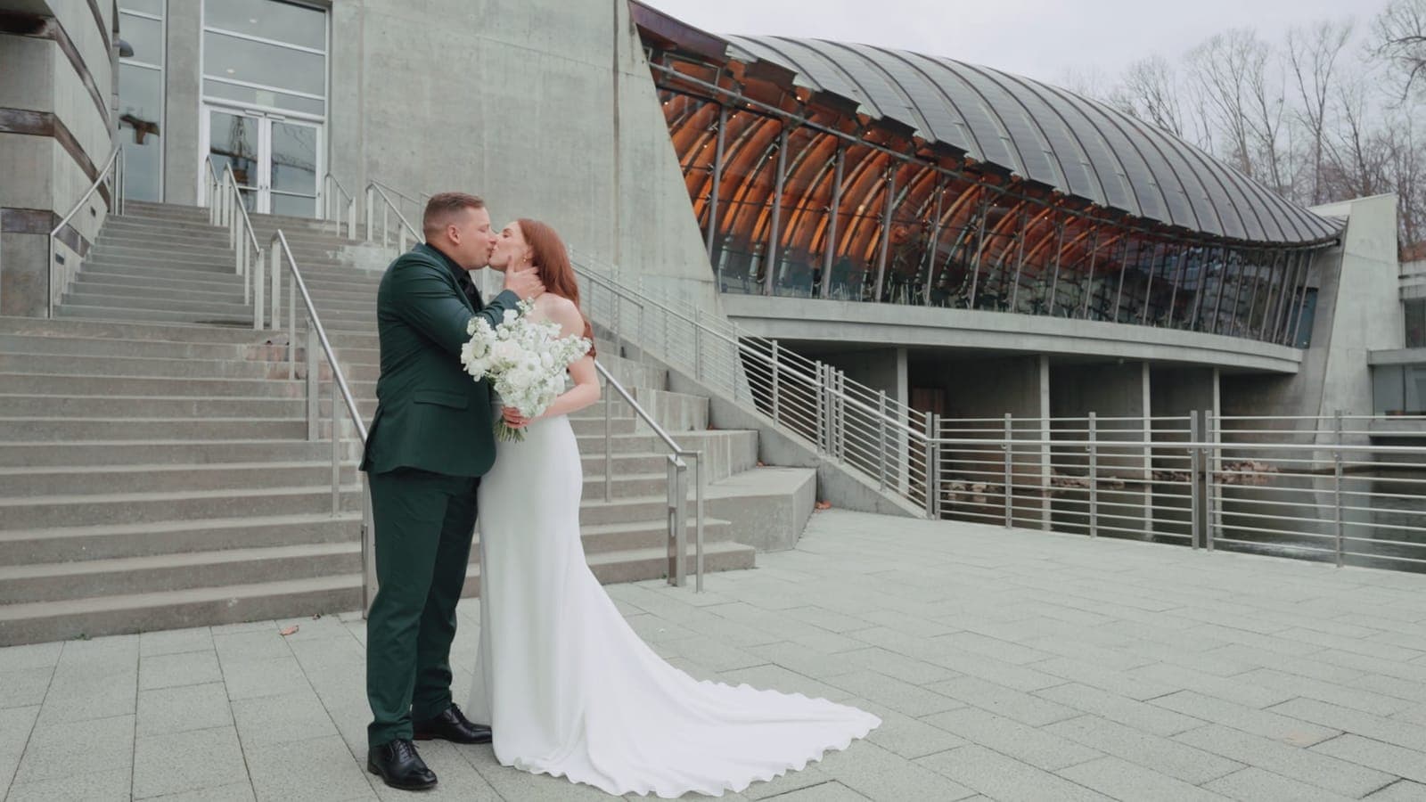 Hannah and Dylan at Crystal Bridges