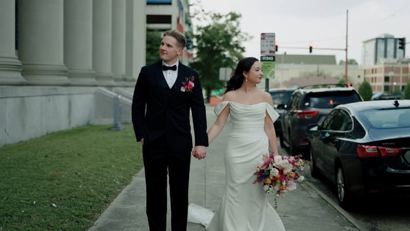 Film still — Bailey + Bradon // Albert Pike Memorial Temple