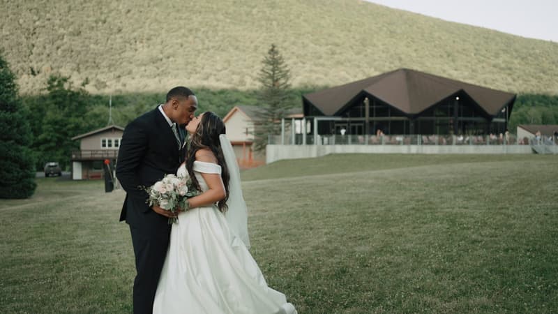 Film still — Alanna + Randall // Bristol Mountain, New York