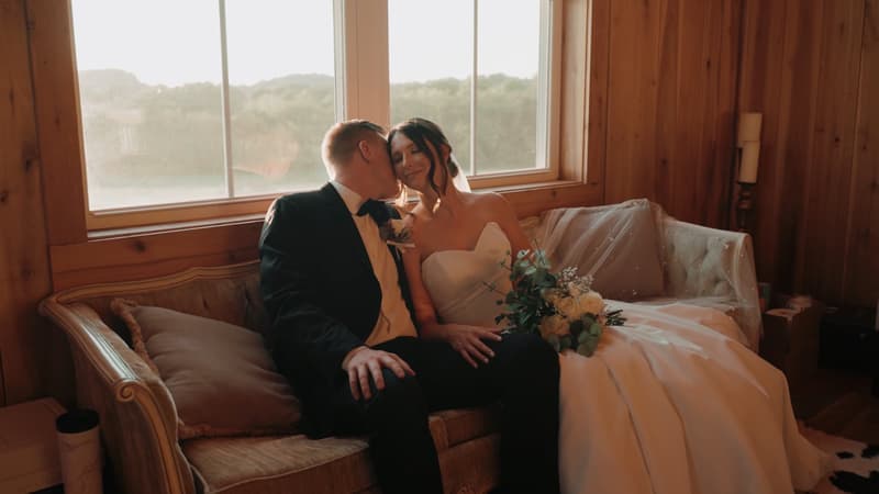Film still — Mikayla + Ryan // Allenbrooke Farms