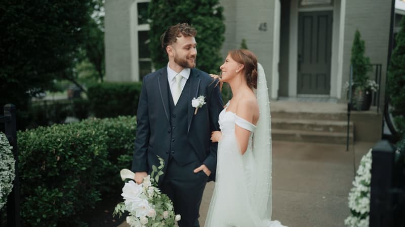 Film still — Megan + Justin // The Cordelle