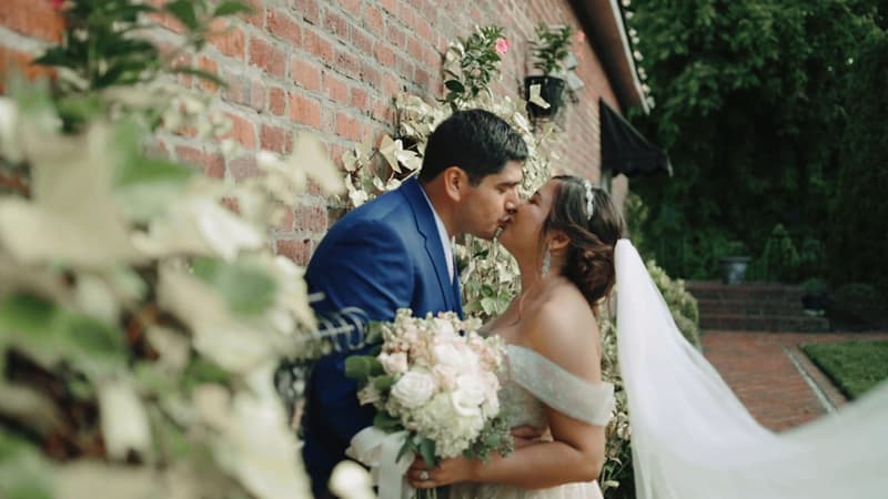 Film still — Stephanie + Brandon // Historic Mankin Mansion