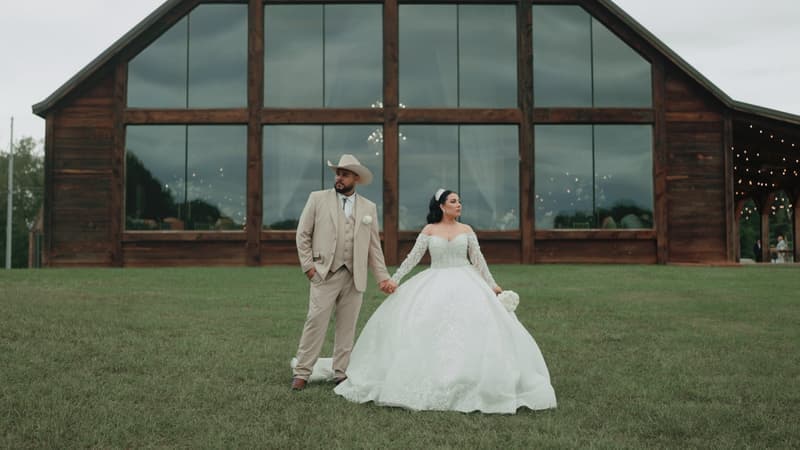Film still — Yadira & Gerardo // The Venue at Stonebrook Meadows