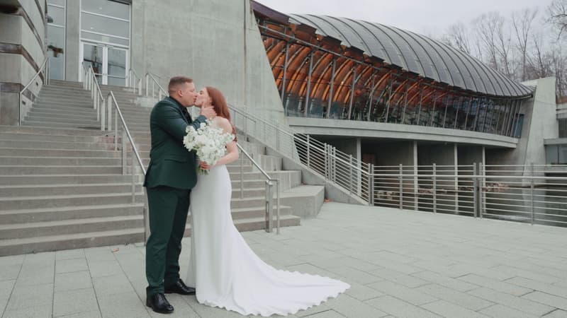 Film still — Hannah + Dylan // Crystal Bridges