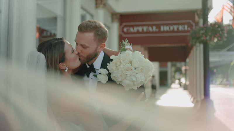 Film still — Paige + Austin // Capital Hotel