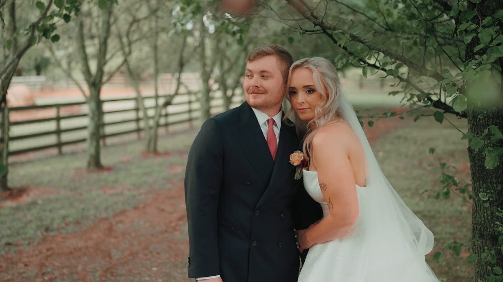Claudia and Ryan at Stone Chapel at MattLane Farm
