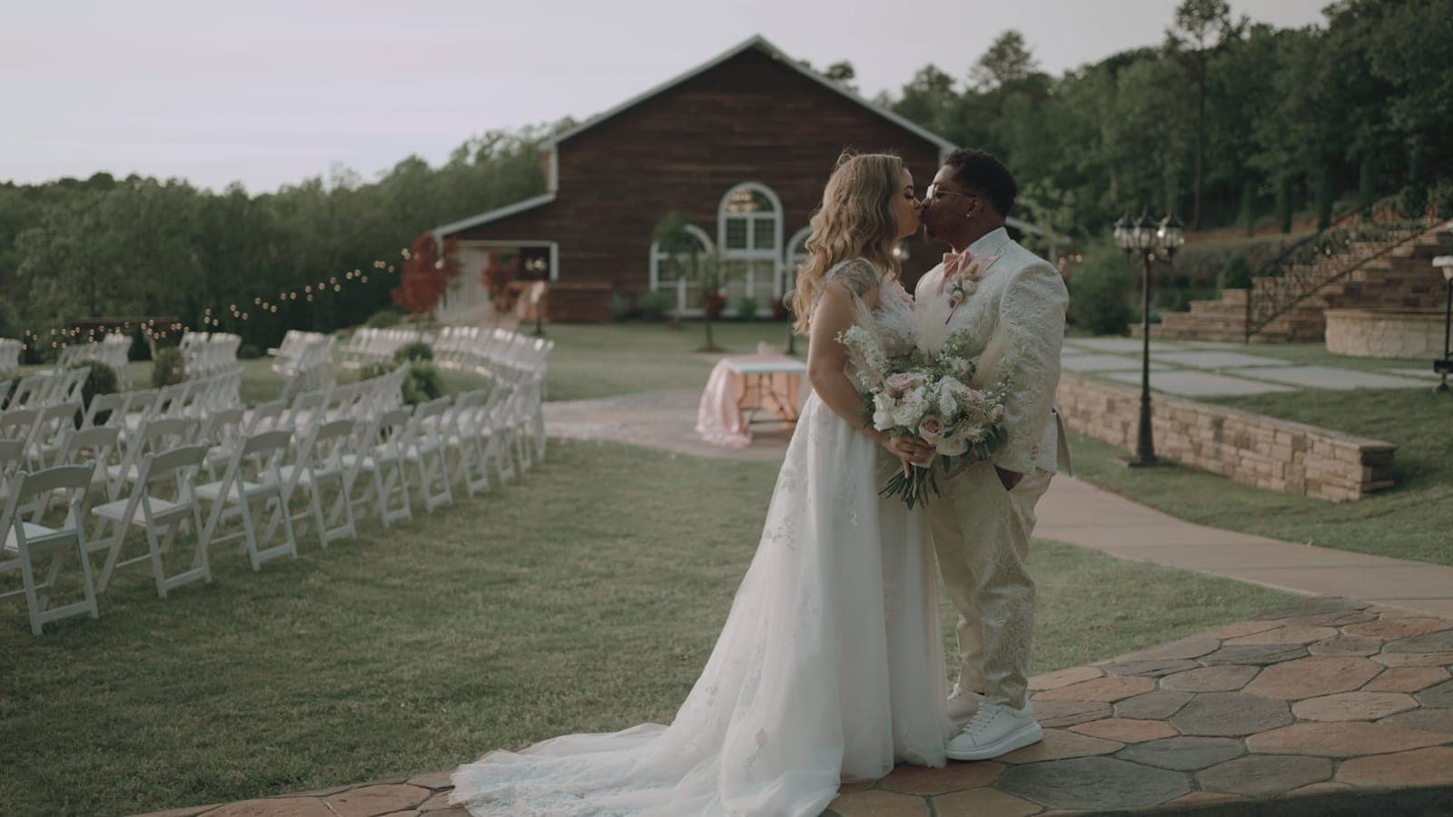 Caitlyn and KeeAundree at Angelo's Garden